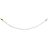 Securit CLASSIC GOLD Reb med kliklås til afspærringsstolper, 152 cm, hvidt