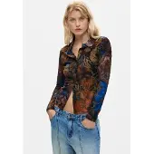 Desigual Bluse brun / blandingsfarvet