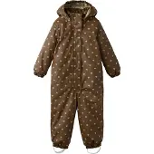 Lil´ Atelier Funktionsjakkesæt 'Ladry10' beige / brun