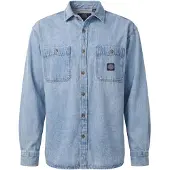 Rip Curl Funktionsskjorte 'PREMIUM SURF' blue denim