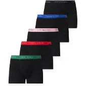 Tommy Hilfiger Underwear Boksershorts mørkegrøn / lyserød / rød / sort