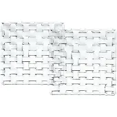 Nachtmann Bossa Nova tallerken 14 cm 2-pak Klar