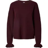 Pieces Pcsally Frill-manchet Strikket Top