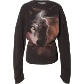 Weekday Shirts 'Georgina' brun / grå / sort