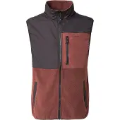 Iriedaily Vest 'Auf Deck' mørkerød / sort
