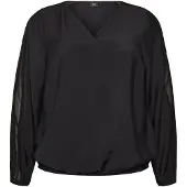Zizzi Bluse 'Erika' sort
