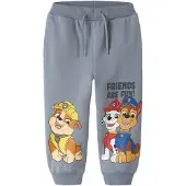 Name it Bukser 'NMMARGUS PAW' røgblå / gul / mørkerød / hvid