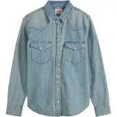 Levi's Bluse 'THE ULTIMATE WESTERN' blue denim