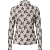 Pieces Shirts 'VIO' brun