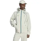 Adidas Sweatjakke 'Lfc Teamgeist 26' lysegrå / petroleum