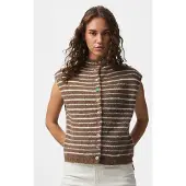Pieces Pcasira Knap Strik Vest