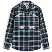 Tommy Hilfiger Skjorte navy / grøn / lyserød / hvid