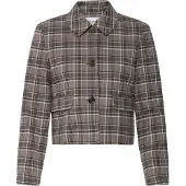 B.young Blazer 'BYEstolo' brokade / antracit / hvid