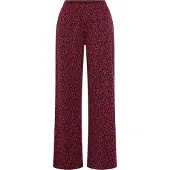 s.Oliver Pyjamasbukser bordeaux / sort