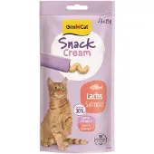 GimCat Snack Cream - Laks - 6 x 15 g