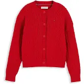 Tommy Hilfiger Cardigan knaldrød