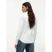 Tommy Hilfiger Bluse '1985 Slim Fit' hvid