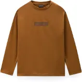 Napapijri Shirts cognac / mudderfarvet