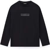 Napapijri Shirts grå / sort
