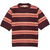 Garcia Pullover mørkebrun / guld / pitaya