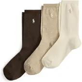 Ralph Lauren Sokker elfenben / beige-meleret / mørkebrun
