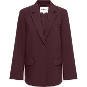ONLY Blazer 'ONLNOELIA-YASMINE' kastaniebrun