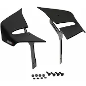 Puig D12 Vingespoiler CB1000 Hornet/SP, mat sort