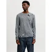 Jack & Jones Pullover 'JJELeo' grå-meleret