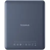 Baseus Blade2 12.000 mAh 65 W powerbank m/digitalt display (USB-C–USB-C 100 W 50 cm sort) – Blå