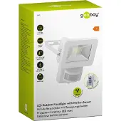 Goobay 53878, Hvid, IP44, Aluminium, Glas, Metal, Plast, 0,1 ms, 10 W, LED