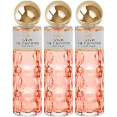 Saphir Vive La Femme 200ml Eau De Parfum 3 Enheder