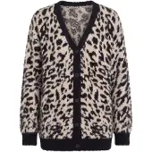 Volcom Cardigan 'TIGARDI' lysebeige / sort