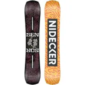 Nidecker - Snowboards - Sensor Women 2026 til Unisex - Størrelse 139 cm - Rød