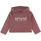 Name it Sweatshirt 'NKFVIALA' beige / bær / sort