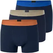 Schiesser Boksershorts '95/5 Cotton' mørkeblå