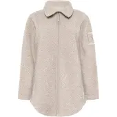 Didriksons Umi, fleecefrakke, dame, clay beige