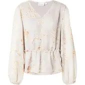 Comma Bluse kit / lysebeige / orange