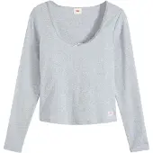 Levi's Shirts 'DRY GOODS POINTELLE' lysegrå