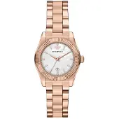 Emporio Armani Dameur AR11762 Hvid/Rosaguldtonet stål Ø32 mm