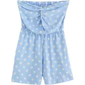 Next Jumpsuit lyseblå / hvid