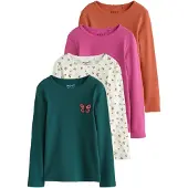 Next Bluser & t-shirts smaragd / orange / pink / hvid