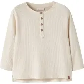 Lil´ Atelier Økologisk Bomuld Top Med Lange Ærmer