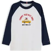 Tommy Hilfiger Shirts marin / gul / brandrød / hvid