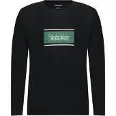 Jack & Jones Bluser & t-shirts 'JJBUSTER' gran / sort / hvid