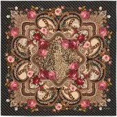 GUESS Tørklæde beige / brun / pink / sort