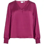 Vila Bluse 'VISofie' rødviolet