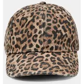 Stradivarius Klassisk Kasket Med Leopardprint 0-400 Os