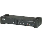 Aten CS1924 KVMP Switch - KVM / audio / USB switch - 2 x KVM / audio / USB - 1 lokalbruger - desktop
