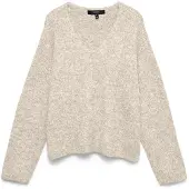 Vero Moda Pullover 'BERRY ' beige