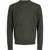 Jack & jones Premium Pullover 'JPRMark' mørkegrøn